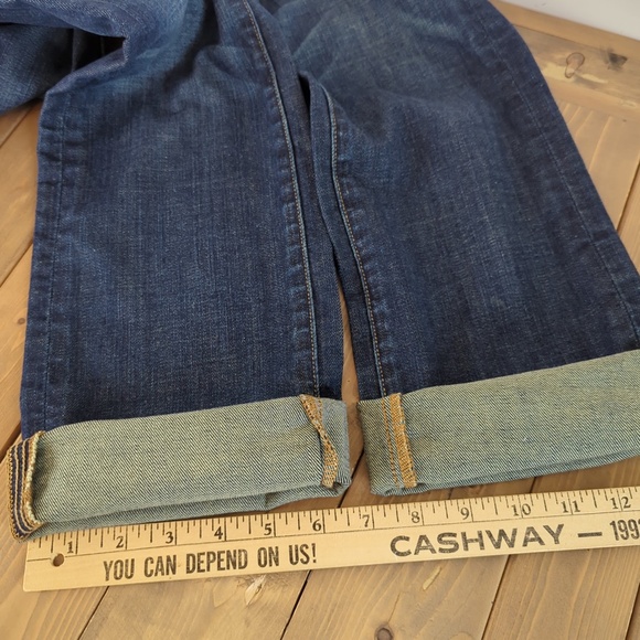 Lucky Brand Jeans Sienna Tomboy Straight Leg Distressed Jeans - Picture 11 of 13